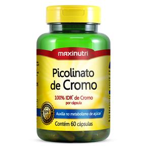 Picolinato de Cromo com 60 Cápsulas - Maxinutri