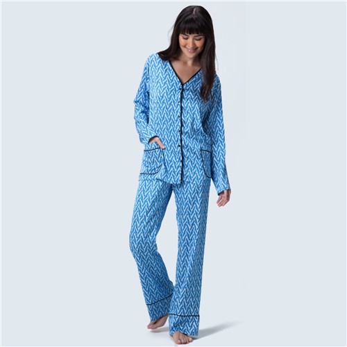 Pijama JOGE Longo Multicolorido