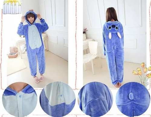 Pijama Kigurumi Cosplay Fantasia Lillo e Stitch Adulto