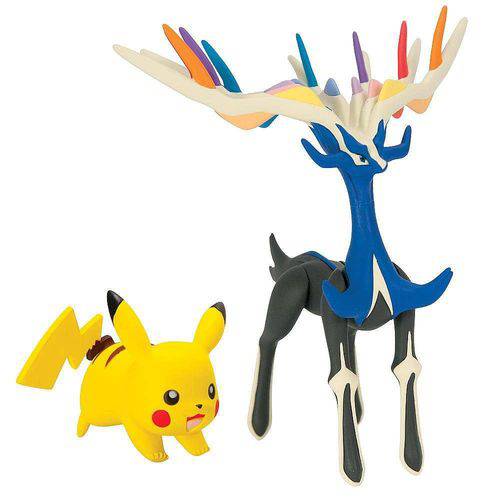 Tudo sobre 'Pikachu + Xerneas Pokémon Xy 2 - Tomy'