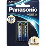 Pilha Aa Alcalina Premium C/2 Panasonic
