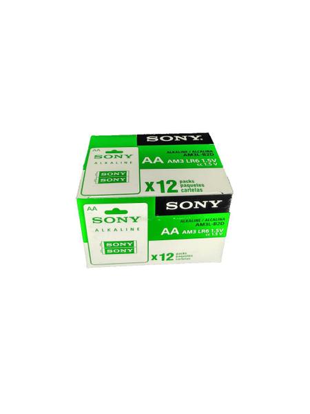 Pilha Alcalina AA 24 Unidades Sony