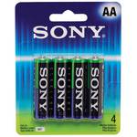 Pilha Alcalina AA Pack com 4 Sony AM3L-B4D