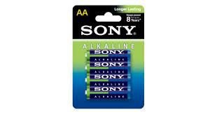 Pilha Alcalina Aa 1,5v Blister Am3l-b4d (4 Pçs) - Sony