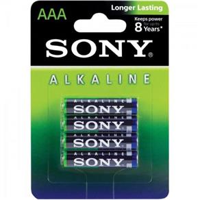 Pilha Alcalina Aaa Am4L-B4D Sony
