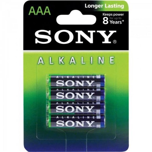 Pilha Alcalina Aaa Am4l-B4d Sony