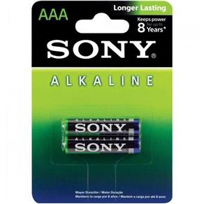 Pilha Alcalina AAA AM4L - B2D SONY Caixa C/24 Pilhas (cartela C/2)