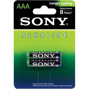 Pilha Alcalina Aaa Am4L-B2D Sony