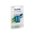 Pilha Alcalina Elgin Energy AA C/2 LR6 1.5V 82152