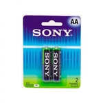 Pilha alcalina pequena AA - com 2 unidades - Sony