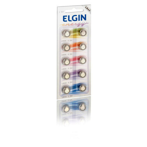 Pilha Elgin Alcalina Lr44 1,5V