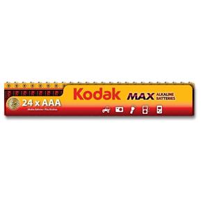 Pilha Kodak Alcalina Max AA Embalagem com 24 Unidades
