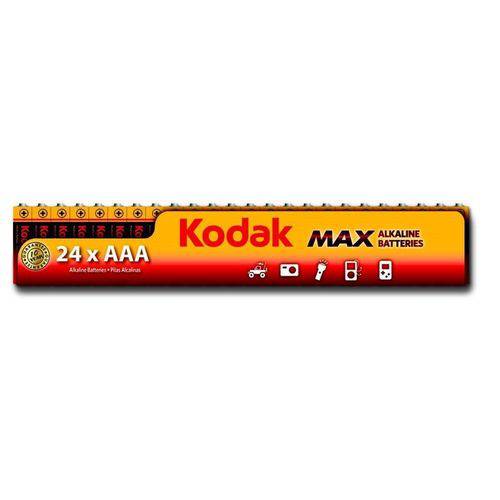 Pilha Kodak Alcalina Max Aaa Palito Embalagem com 24