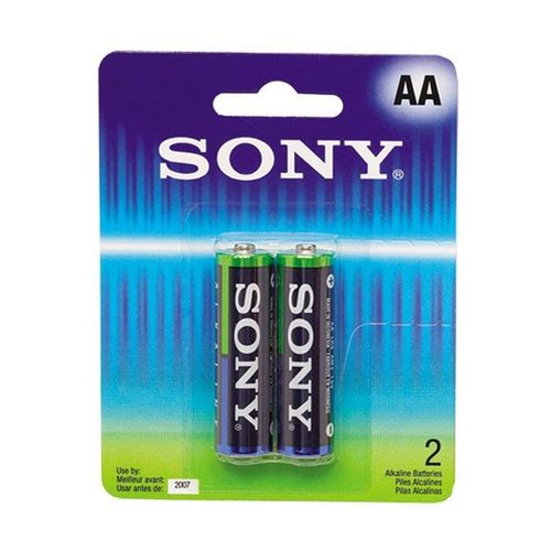 Pilha Sony Alcalina Aa com 2 Unidades