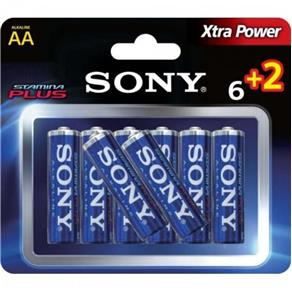 Pilha Sony AM3-B6X2D AA Alcalina