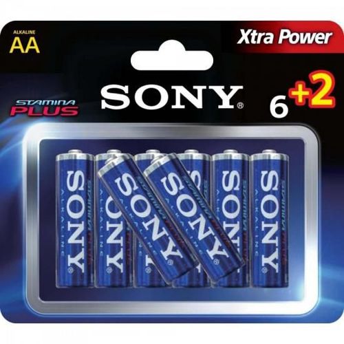 Pilha Sony Am3-b6x2d Aa Alcalina