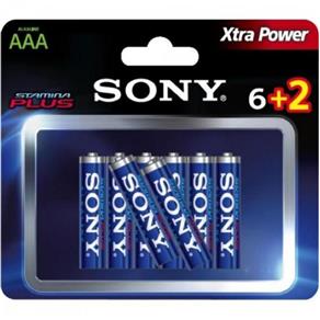 Pilha Sony AM4-B6X2D AAA Alcalina