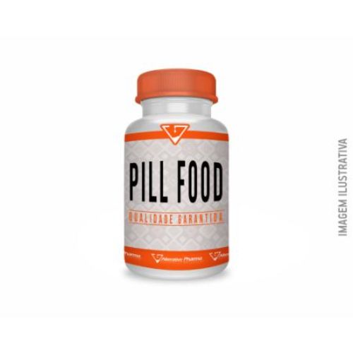 Tudo sobre 'Pill Food 60 Cápsulas - Complexo Vitamínico Cabelos, Unhas e Pele'
