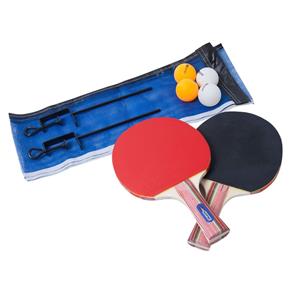 Ping Pong Set 2 Raquetes Dupla Face 4 Bolinhas 410150 NTK - Selecione=Único