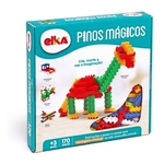 Pinos Mágicos - Saco Com 170 Peças - Elka Brinquedos