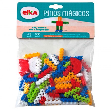 Pinos Mágicos com 100 Peças - 483 - Elka
