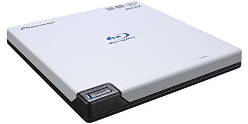 Pioneer Slim USB Portátil, Branco, BDR-XD05