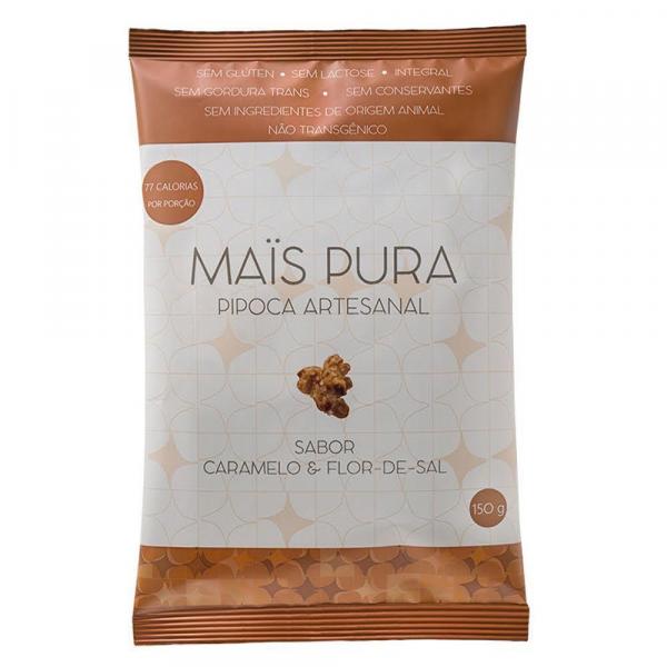 Pipoca Artesanal Caramelo e Flor de Sal - Mais Pura - 150g