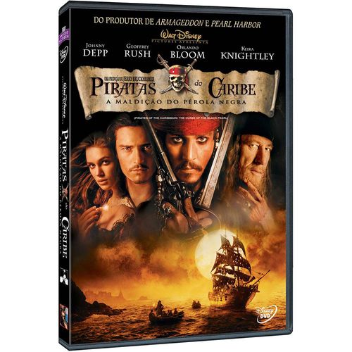 Piratas do Caribe a Maldição do Pérola Negra - Dvd