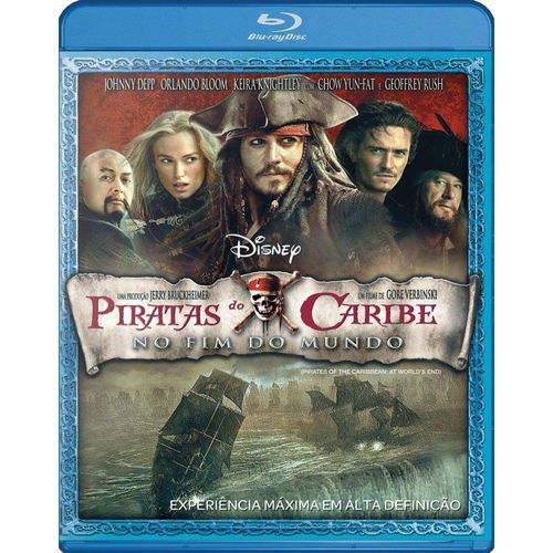Piratas do Caribe - no Fim do Mundo - Blu-ray