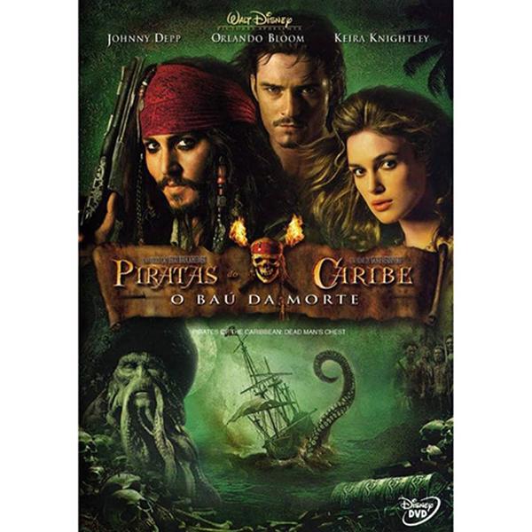Piratas do Caribe: o Baú da Morte DVD Simples