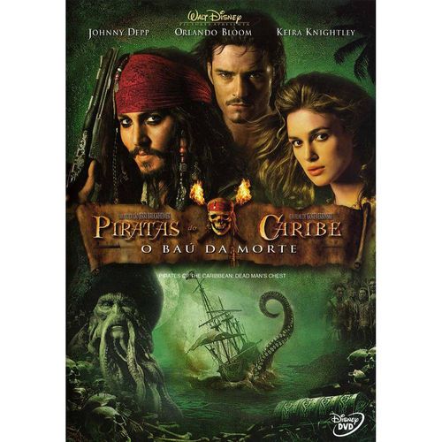 Piratas do Caribe o Baú da Morte - Dvd