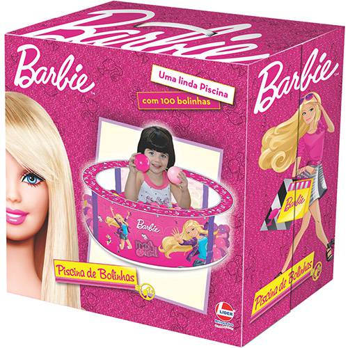 Piscina de Bolinha Lider Barbie