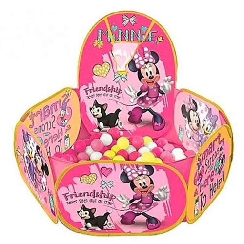 Piscina de Bolinhas com Cesta Minnie Mouse Zippy Toys