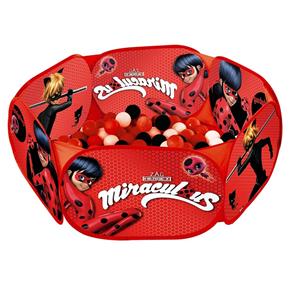 Piscina de Bolinhas Ladybug Zippy Toys Pb17Lb - Vermelha