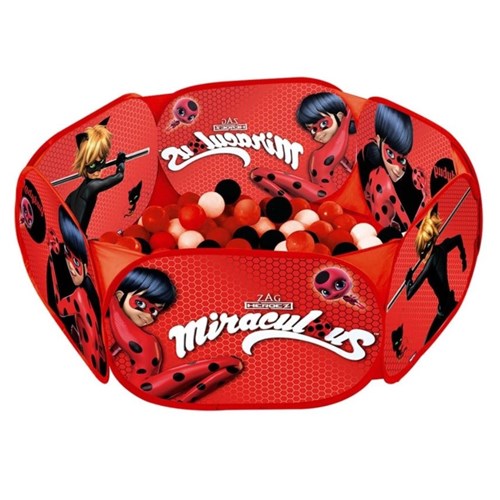 Piscina de Bolinhas Miraculous Ladybug - Zippy Toys