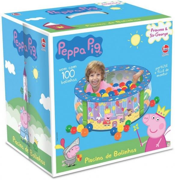 Piscina de Bolinhas Peppa Pig - Lider - Lider Brinquedos
