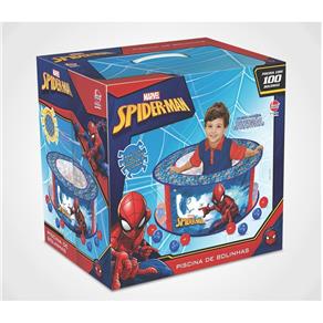 Piscina de Bolinhas Spider-Man com 100 Bolinhas