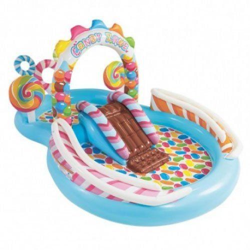 Piscina Inflável Infantil Playground Candy Zone 206 Litros Intex