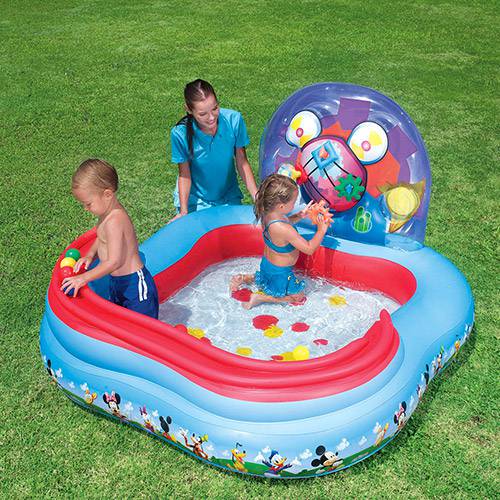Piscina Play Center Mickey Mouse 151 Litros Bestway