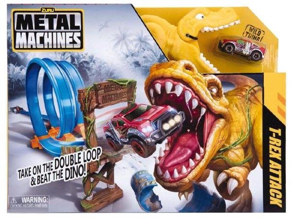 Pista e Veículos - Metal Machines - T-Rex Attack - Candide