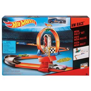 Pista 3 em 1 Hot Wheels Mattel - Mega Rally