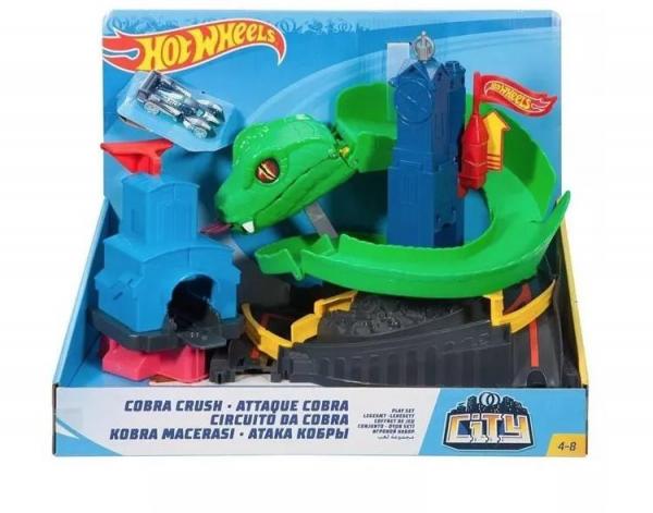Pista Hot Wheels Ataque da Cobra Mattel