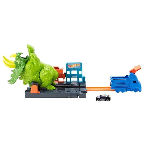 Pista Hot Wheels Ataque de Triceratops Mattel