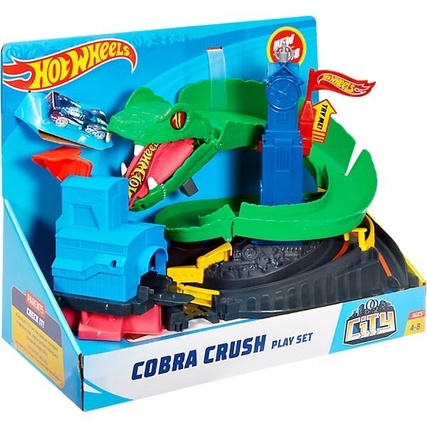 Pista Hot Wheels City Ataque de Cobra - Mattel
