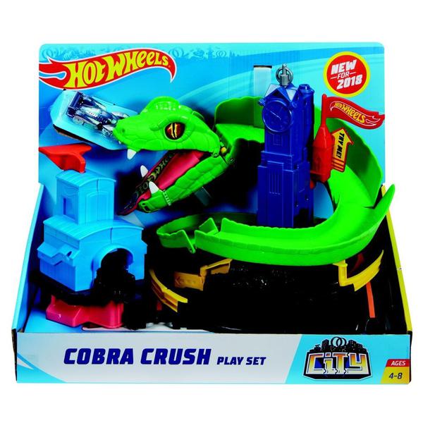 Pista Hot Wheels City Ataque de Cobra - Mattel