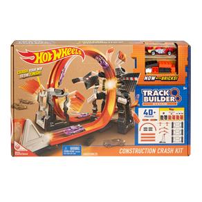 Pista Hot Wheels Mattel Track Builder Construção Radical