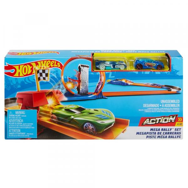 Pista Hot Wheels Mega Rally DNN81 - Mattel