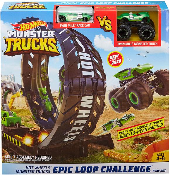 Pista Hot Wheels Monster Trucks Looping Gky00 - Mattel