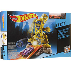 Pista Radical Hot Wheels Desafio do Cyborg - Mattel