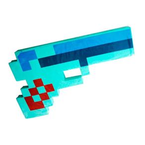 Pistola de Diamante ZR Toys Minecraft